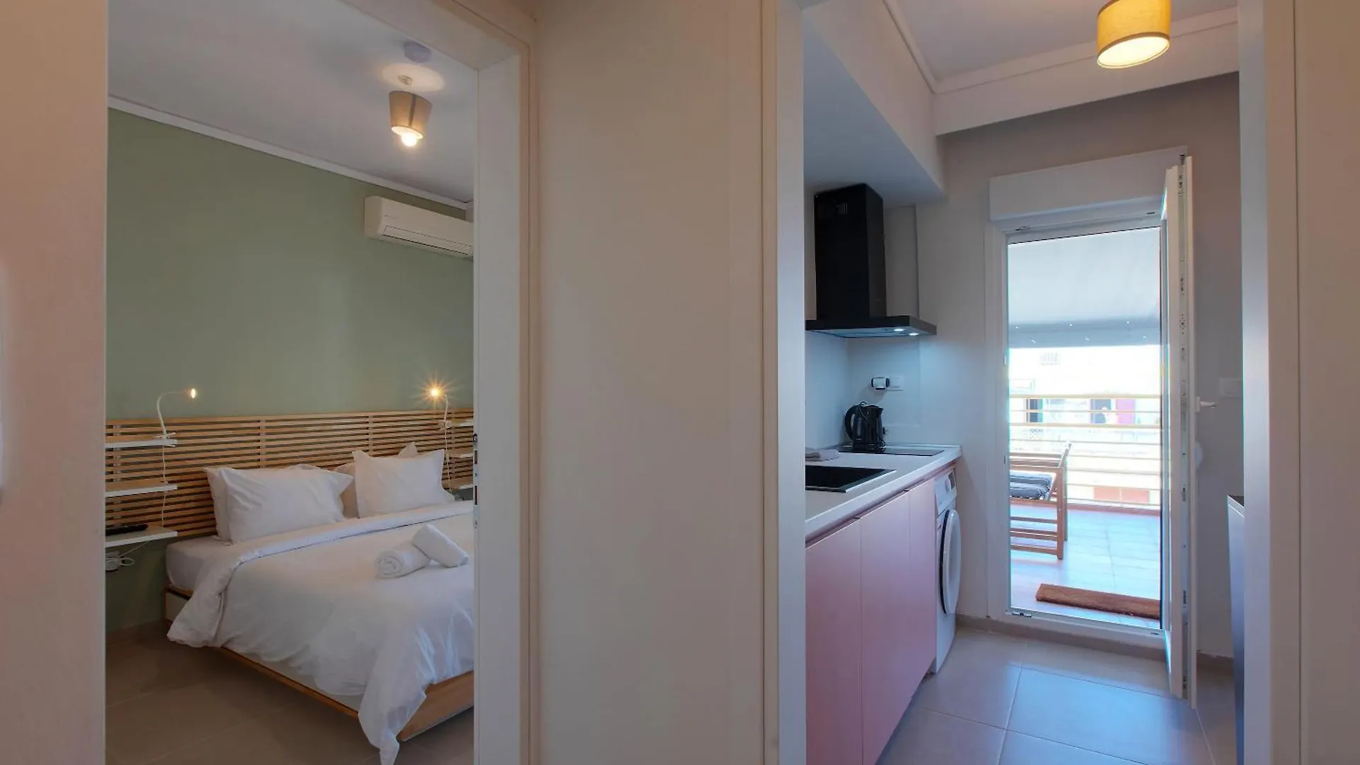 New Cozy Apt With Balcony Close To Analipsi Metro Thessaloniki Apartment